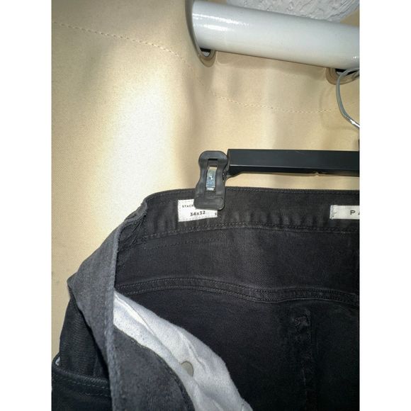 PacSun Stacked Skinny Black Jeans 34x32 - Picture 3 of 3